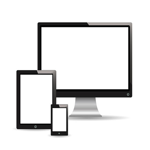 Computer, tablet, and phone